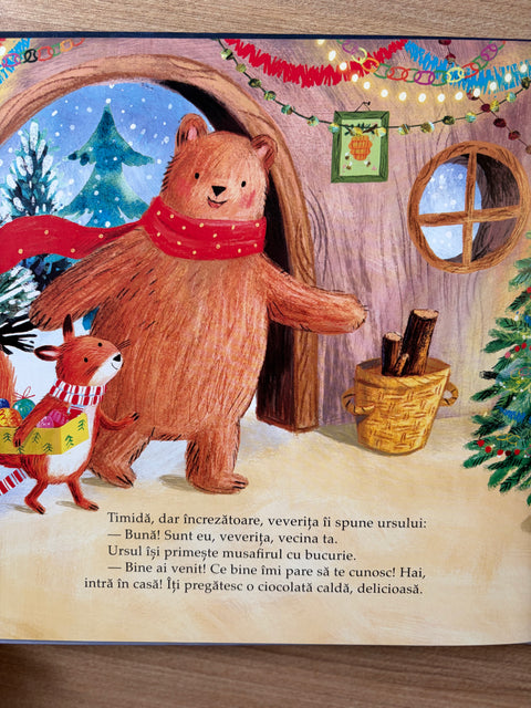 Bradul de Craciun si cei patru prieteni