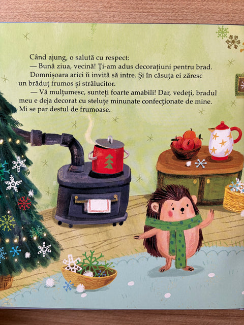 Bradul de Craciun si cei patru prieteni