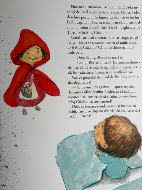 Trei oameni de zapada si-un catel tot de zapada