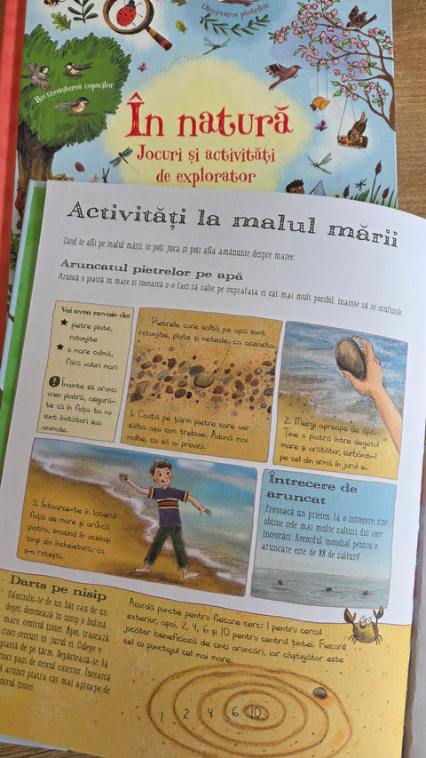 In natura. Jocuri si activitati de explorator