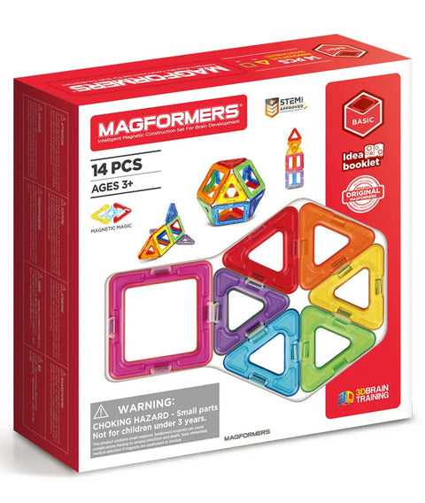 Joc magnetic de constructie Magformers - 14 piese