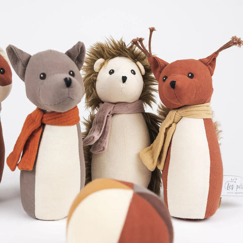 Joc popice Animale din padure. Egmont Toys