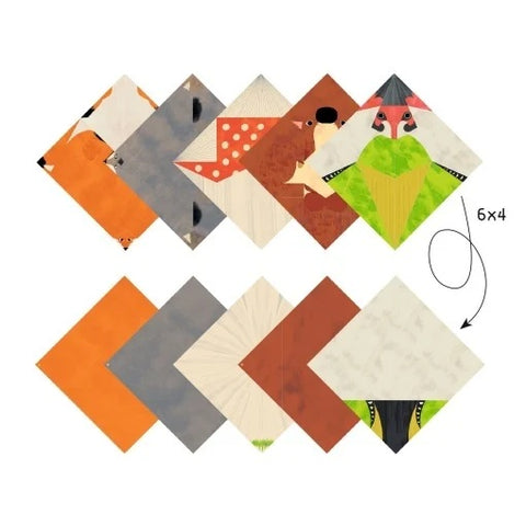 Joc creativ origami Animalele padurii, Djeco