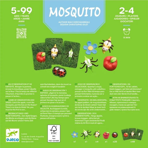 Joc de viteza si observatie Mosquito, Djeco