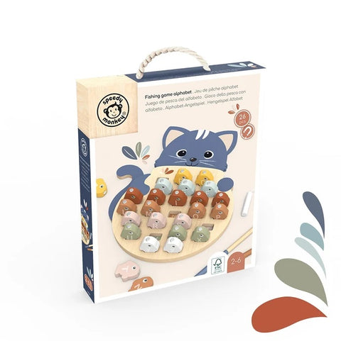 Joc educativ Pescuieste literele, Speedy Monkey