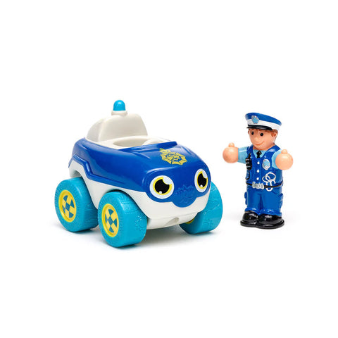 Jucarie pentru copii WOW Toys, Prima mea masina de politie, My First WOW Police Car Bobby