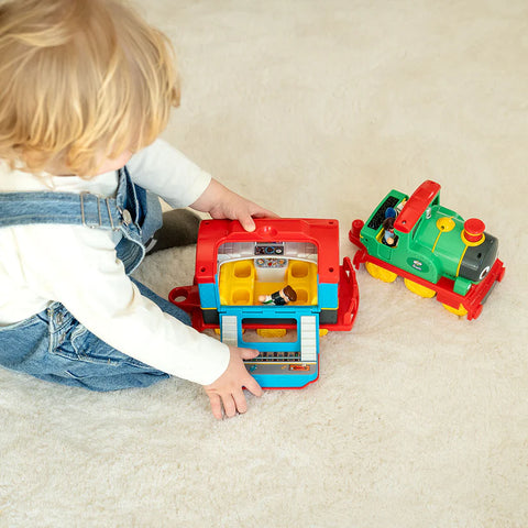 Jucarie pentru copii WOW Toys, Tren cu vagon, Sam the Steam Train