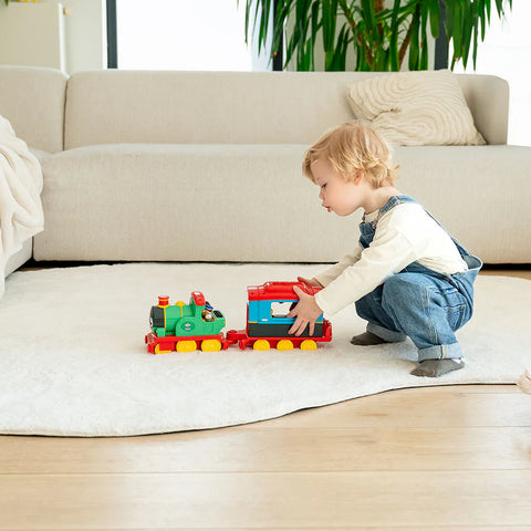 Jucarie pentru copii WOW Toys, Tren cu vagon, Sam the Steam Train