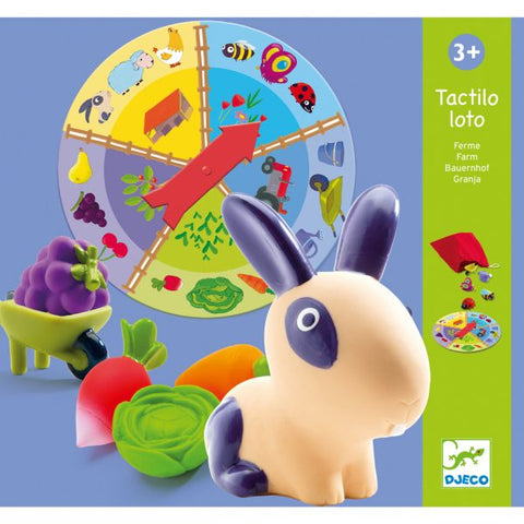 Jucarii educative Tactilo Loto Ferma