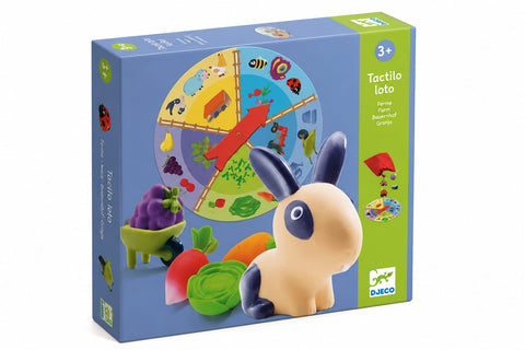Jucarii educative Tactilo Loto Ferma