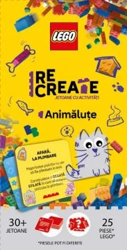 LEGO RECREATE-  Jetoane cu activitati. Animalute