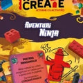 LEGO RECREATE NINJAGO –Jetoane cu activitati. Aventuri Ninja