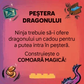 LEGO RECREATE NINJAGO –Jetoane cu activitati. Aventuri Ninja