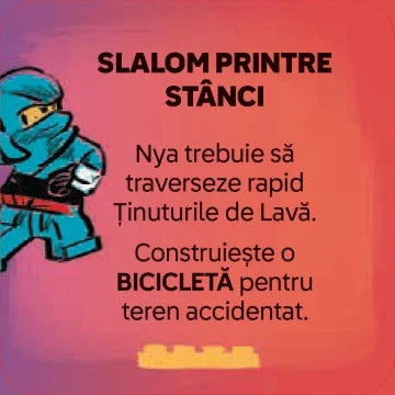 LEGO RECREATE NINJAGO –Jetoane cu activitati. Aventuri Ninja
