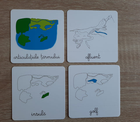 Lectii Montessori - Geografie