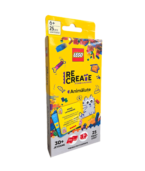 LEGO RECREATE-  Jetoane cu activitati. Animalute
