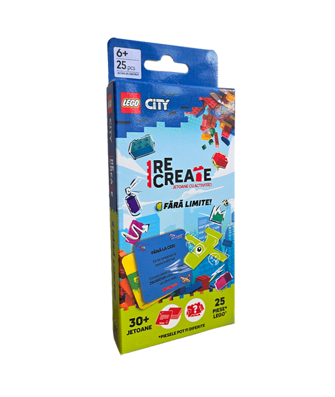 LEGO RECREATE CITY – Jetoane cu activitati. Fara limite