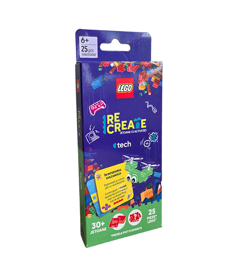 LEGO RECREATE– Jetoane cu activitati. Tech