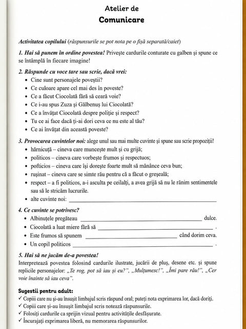 Lumea Povestilor cu Talc. Comunicare, dezvoltare emotionala si sociala