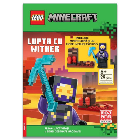 LEGO Minecraft – Lupta cu Wither. Activitati si benzi desenate