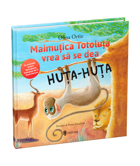 Maimutica Totoluta vrea sa se dea Huta-Huta