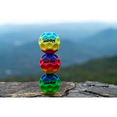 Minge hiper saritoare - Waboba Gradient Moon Ball, multicolorata