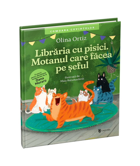 Libraria cu pisici. Motanul care facea pe seful