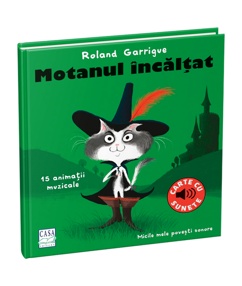 Motanul incaltat - carte cu sunete