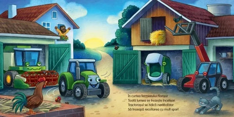 Noapte buna, micutule tractor!
