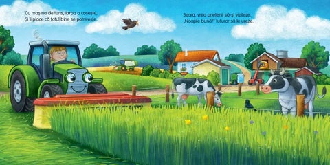 Noapte buna, micutule tractor!