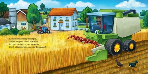 Noapte buna, micutule tractor!