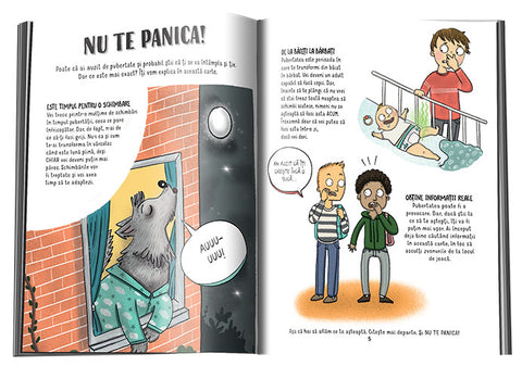 Nu te panica, esti la pubertate! Ghid pentru baieti