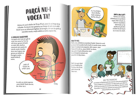 Nu te panica, esti la pubertate! Ghid pentru baieti