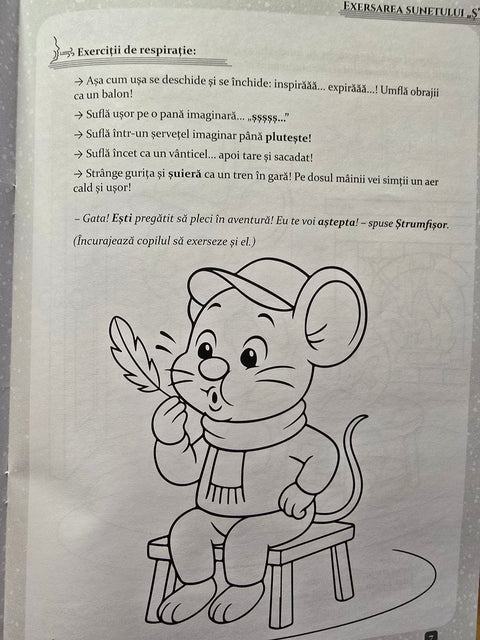 Pachet Soricelul Șuși si exersarea sunetului „Ș”. Prietenii Sunetelor Poznase