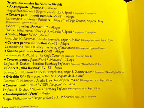 Paco si Vivaldi – Jucarii Vorbarete