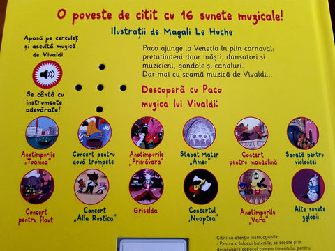 Paco si Vivaldi – Jucarii Vorbarete