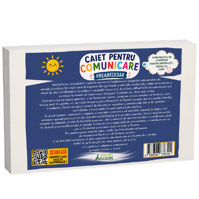 Caiet pentru comunicare – Preabecedar. Ghid complet pentru invatarea scrisului si cititului