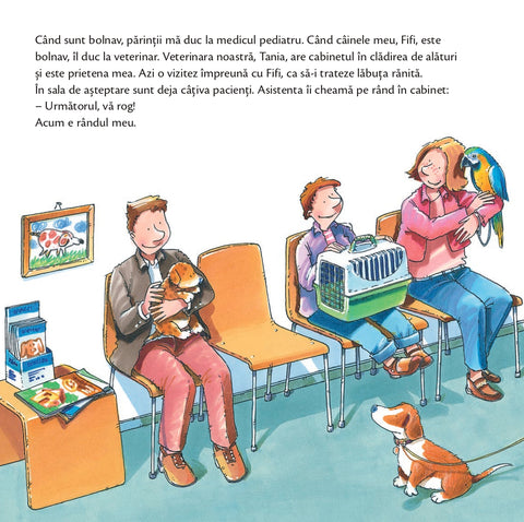 Prietena mea, veterinara