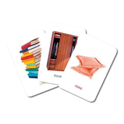 Primele cuvinte. Carti de Joc Educative