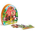 Puzzle educativ. Ferma