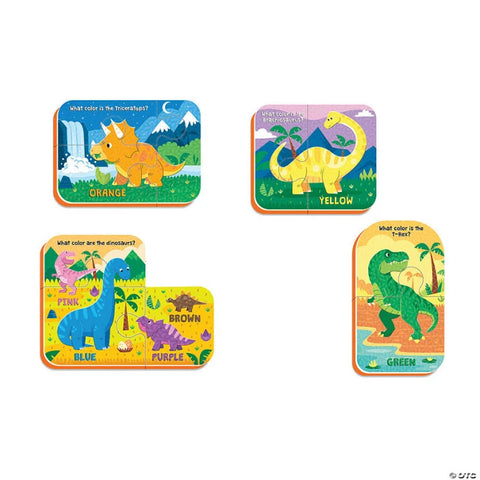 Puzzle de baie pentru bebelusi. Dinosaur Bath Puzzle