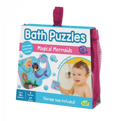 Puzzle de baie pentru bebelusi. Magical Mermaid Bath Puzzle