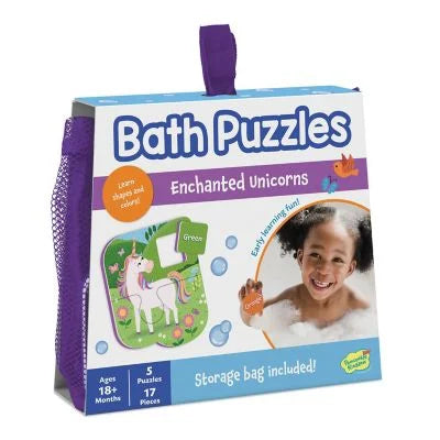 Puzzle de baie pentru bebelusi. Unicorns Bath Puzzle