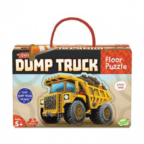 Puzzle de podea in forma de basculanta. Dump Truck Floor Puzzle