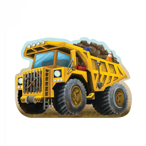 Puzzle de podea in forma de basculanta. Dump Truck Floor Puzzle