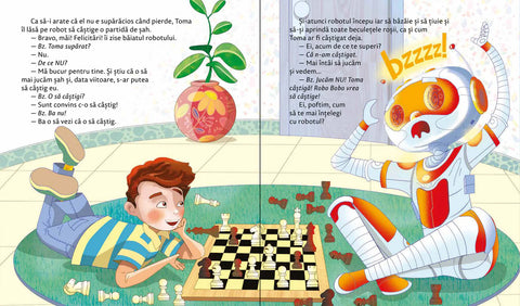 Robo Bobo invata sa piarda