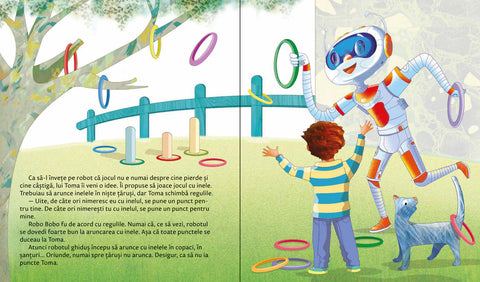 Robo Bobo invata sa piarda