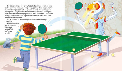 Robo Bobo invata sa piarda