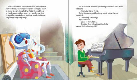 Robo Bobo iubeste muzica