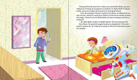 Robo Bobo nu se teme de monstri